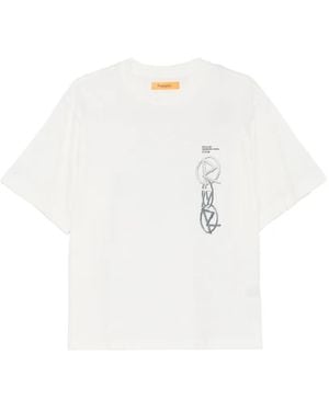 Replay T-Shirt À Imprimé Graphique - White