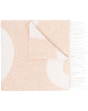 A.P.C. Bufanda con flecos - Rosa