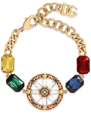 Dolce & Gabbana Carretto Wheel Bracelet - White
