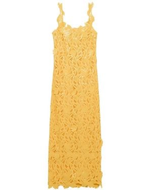 Jonathan Simkhai Marenna Sequin-Embroidered Slim-Fit Maxi Dress - Metallic