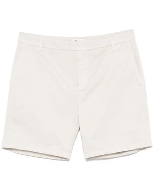 Dondup Manheim Chinos Shorts - White