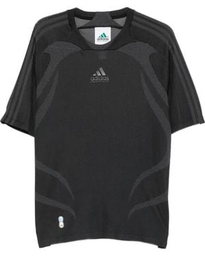 adidas Eqt Logo-Print T-Shirt - Black