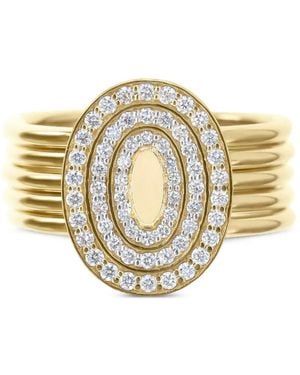 Nanis Boules Sway Diamond Ring - Metallic