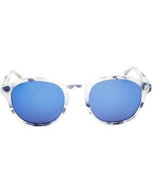 Gap Sgp203 Round-Frame Sunglasses - Blue
