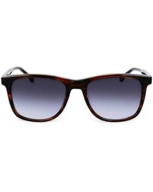 Paul Smith Gibson Square-Frame Sunglasses - Blue