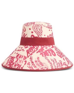 DSquared² Cappello Rebel Hibiscus - Rosa