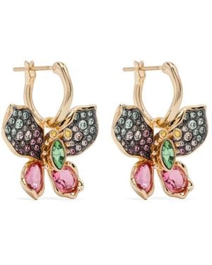 Swarovski Idyllia ドロップピアス - ホワイト