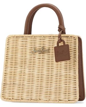 MC2 Saint Barth Shop Bag Mini Bag - Natural
