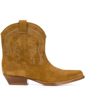 Ba&sh Colt Pointed Boots - Brown