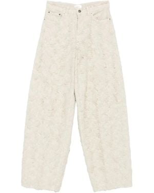 Haikure Jeans Bethany Con Frange - Bianco