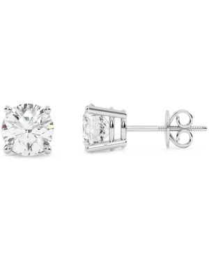 Diamond Essentials Laboratory-Grown Diamond Earrings - Weiß