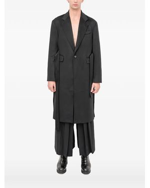 Setchu Belted Coat - Black