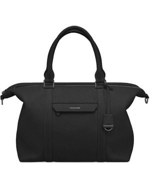 Maison De Sabre Sac Cabas En Cuir - Noir