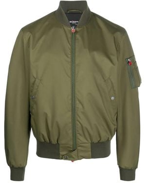 Kiton Zip-Up Bomber Jacket - Green