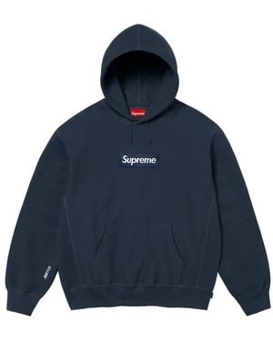 Supreme Hooded Sweatshirt - Blue