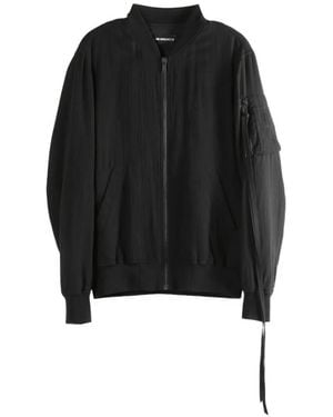 Ann Demeulemeester Dries Zip-Up Bomber Jacket - Black