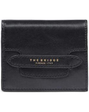 The Bridge Portafoglio Con Logo - Nero