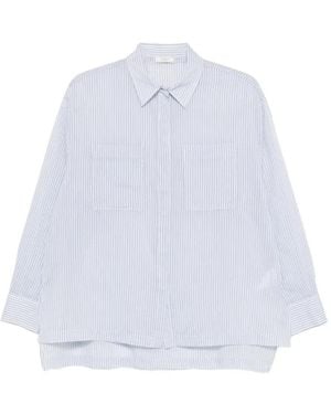 Peserico Striped Shirt - White