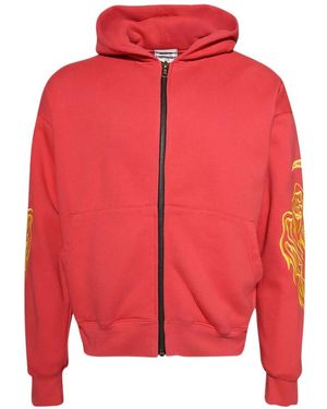 Warren Lotas Hoodie Serenity Reaper À Fermeture Zippée - Rouge