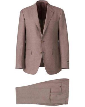 Canali Single-breasted suit - Marrón
