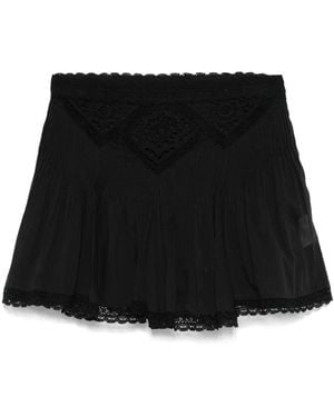 Isabel Marant Goldie Short Skirt - Black