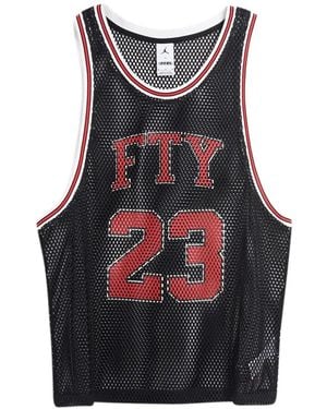 Nike X Free The Youth Mesh Basketball Jersey - Black