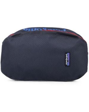 Patagonia Hole Logo-Patch Zip-Around Tote Bag - Blue