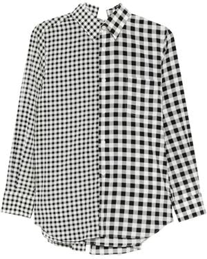 Comme des Garçons Gingham Shirt - White