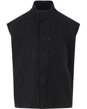 MM6 by Maison Martin Margiela Chaleco de dos tonos - Azul