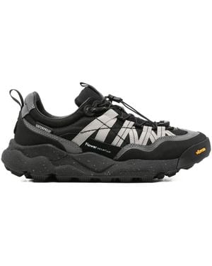 Flower Mountain Slip-On Waterproof Trainers - Black
