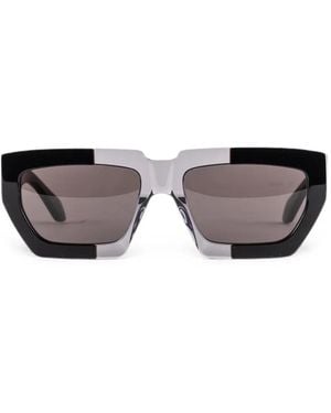Alaïa Occhiali Da Sole Geometrici - Grigio