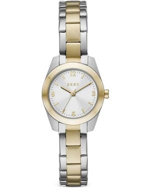 DKNY Nolita Two-Tone 26Mm Watch - Metallic