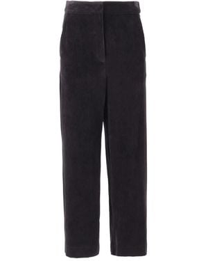 Max Mara Jersey Pocket Pants - Blue