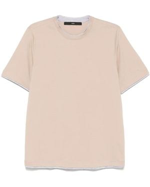 SAPIO T-Shirt Im Layering-Look - Natur