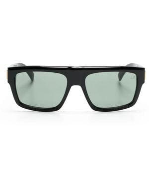 dunhill Rectangle-Frame Tinted Sunglasses - Green