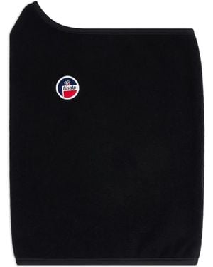 Fusalp Logo-Embroidered Fleece Neck Gaiter - Black