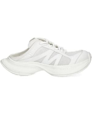 Miss Sixty Lace-Up Slides - White