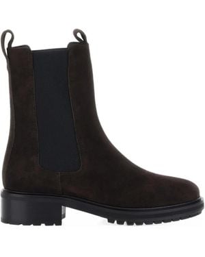 Aeyde Jack Suede Chelsea Boots - Black