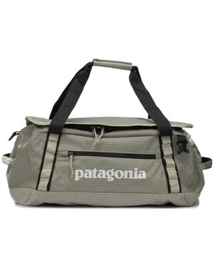 Patagonia Hole Logo-Print Duffel Bag - Neutro