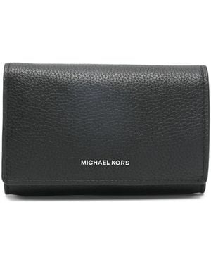 MICHAEL Michael Kors Logo-Lettering Wallet - Grey