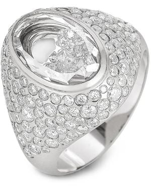 Moritz Glik Dedinho Gala Diamond Ring - Grey