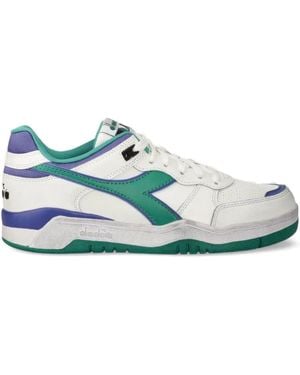 Diadora B.56 Icona Multi-Panel Trainers - Green