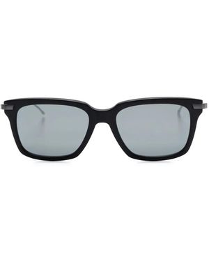 Thom Browne スクエアフレーム サングラス - ブラック