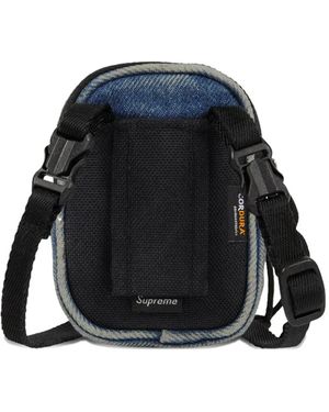 Supreme Denim Shoulder Bag in Black for Men | Lyst