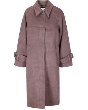 Samsøe & Samsøe Cappotto Alma - Viola