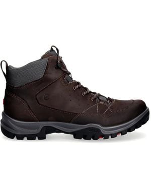 Ecco Receptor Trekk Leather Hiking Boots - Brown