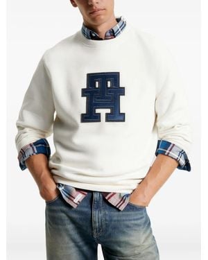 Tommy Hilfiger ロゴ スウェットシャツ - グレー