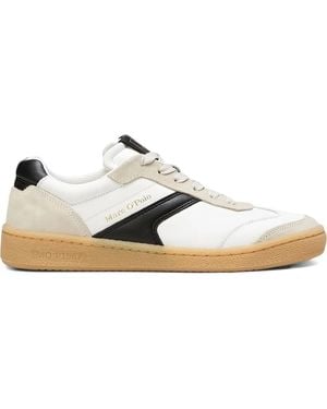 Marc O' Polo Panelled Low-Top Trainers - White