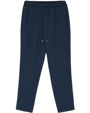 Liu Jo Mid-Rise Tapered Pants - Blue