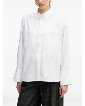 Barbour Wren Cuff Shirt - White